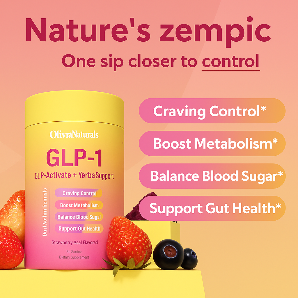 OlivraNaturals™ GLP-1 Drink Mix