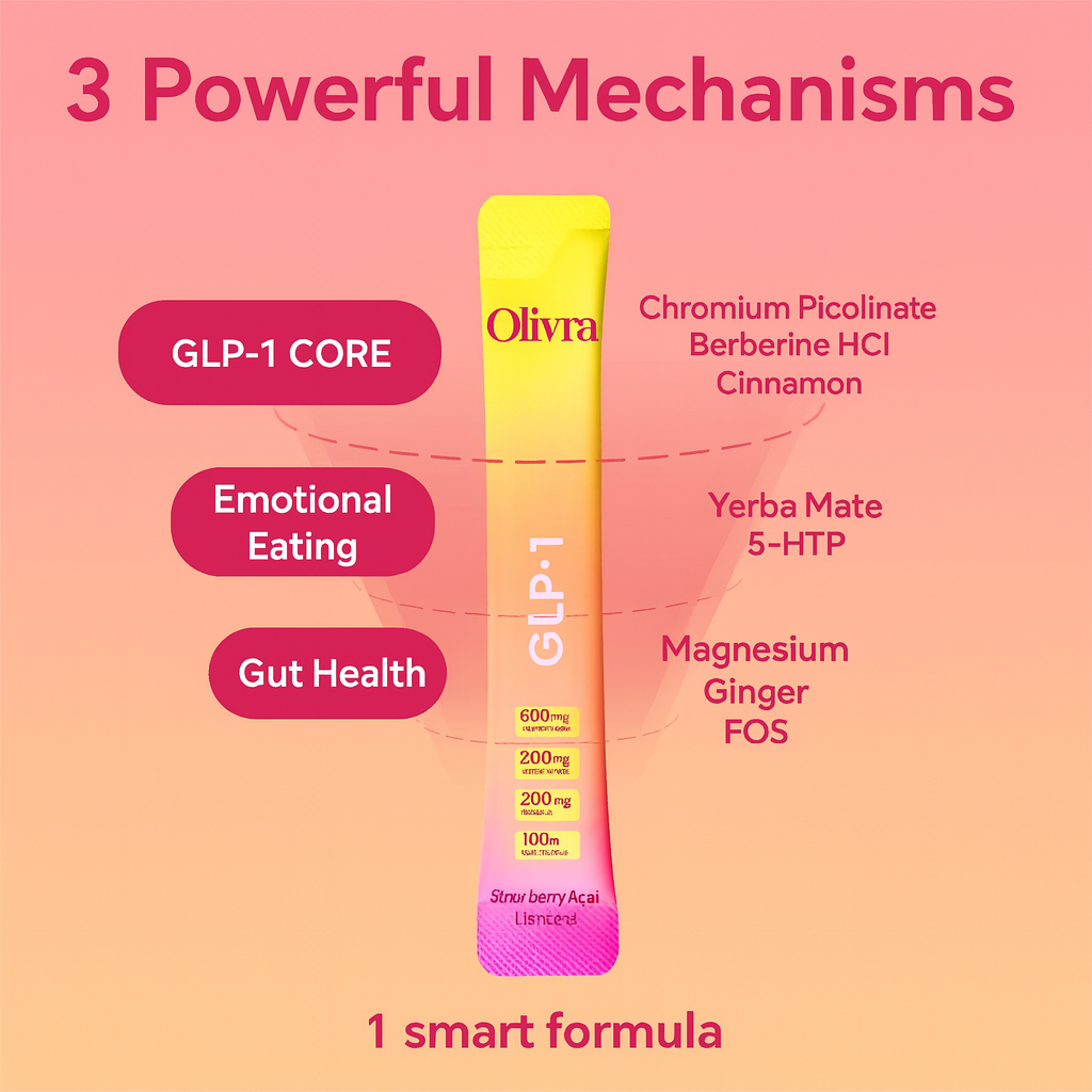 OlivraNaturals™ GLP-1 Drink Mix